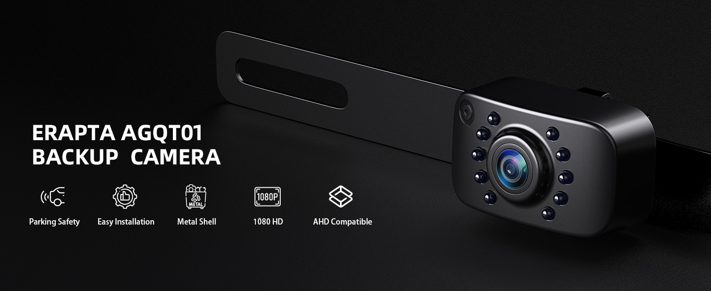 eRapta AGQT01 Backup Camera