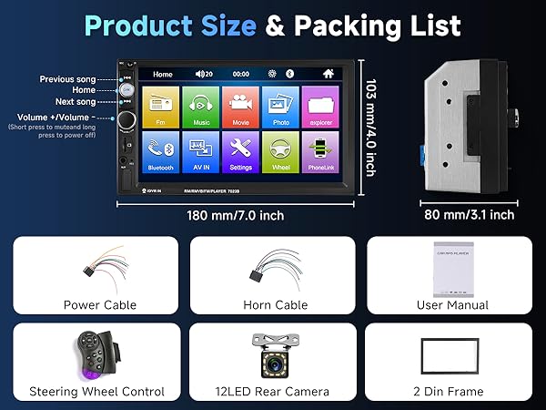 double din car stereo