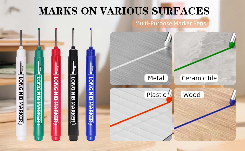 Long Nib Marker Pens