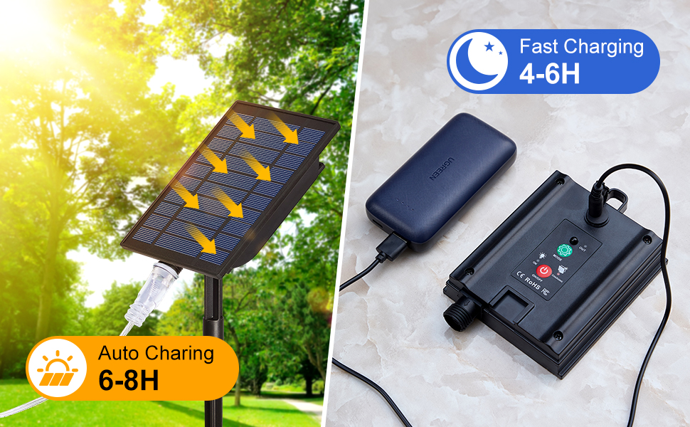 outdoor led solar lights waterproof