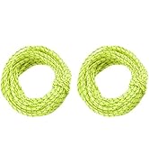 TRIWONDER Reflective Nylon Paracord, Tent Guyline Rope for Camping Tent, Outdoor Packaging, 50 Fe...