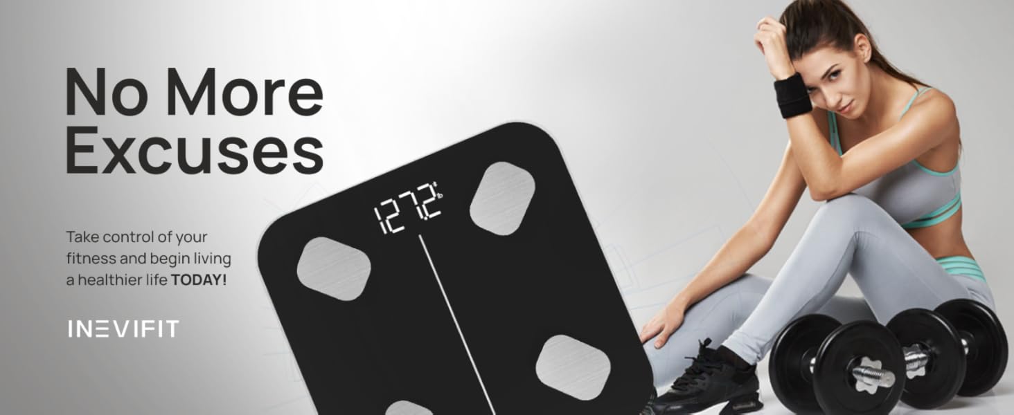 I-BF004 - Bluetooth Smart Body Fat Scale - Premium A+