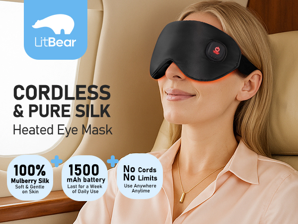 heated eye mask