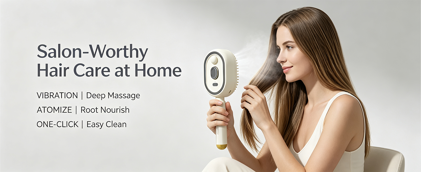 electric spray air cushion massage comb
