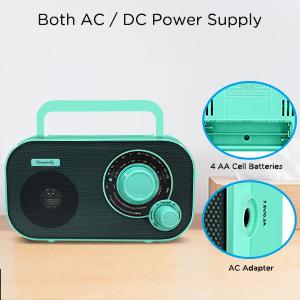 ac powered radio for senior