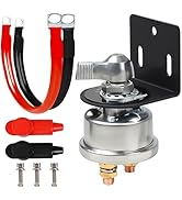 FASTSTORM 200A 12-48V High Current Master Battery Disconnect Switch Battery Power Cut Off Isolato...