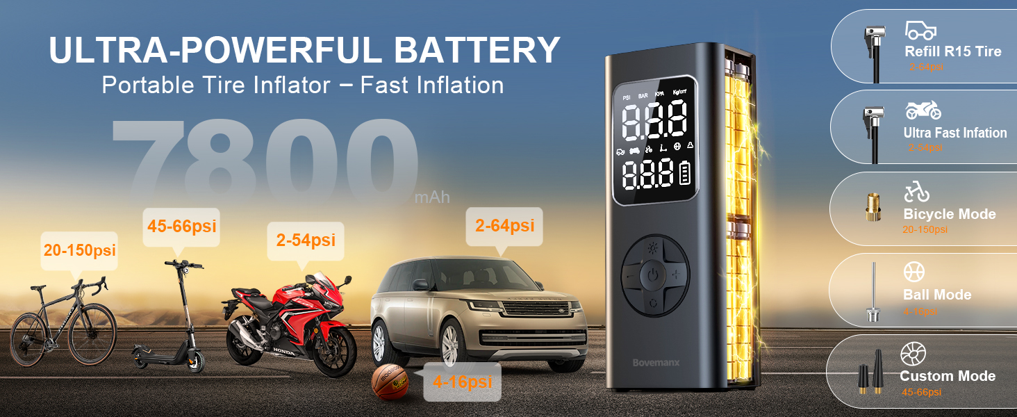 air pump for balls and bikes