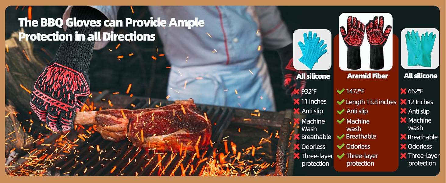 barbecue gloves