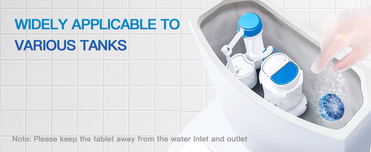 Automatic Toilet Bowl Cleaner Tablets