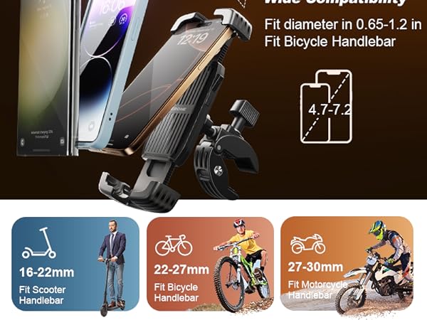 bicycle phone mount