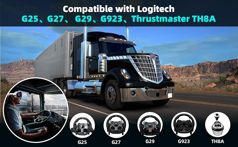 G25?G27?G29?G923?Thrustmaster TH8A