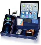 Fast Wireless Charging Stand with Desk Organizer for iPhone 14/14 Pro Max/14 Pro/14 Plus/iPhone 1...