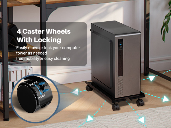 Adjustable PC Tower Stand