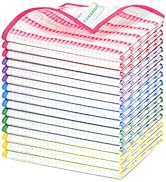 Forggon Wood Fiber Cleaning Cloth-15pcs, Super Absorbent Cleaning Cloth, No Oil Stains, Household...