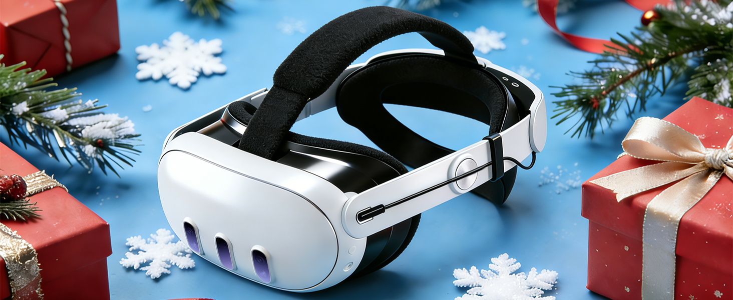 stocking stuffers for vr meta quest 3/3S head battery strap