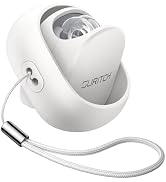 SURITCH Case for Loop Earplugs [Except Loop Switch], Dual Section, Rotatable Twist Lock Case with...