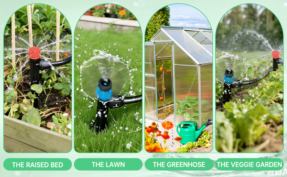 water irrigation system for garden