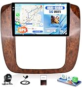 [4+64GB] Android 15 Car Radio Stereo for GMC Yukon Chevy Silverado Tahoe Suburban 2007-2013 with ...