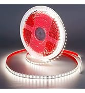 KXZM 24V 65.6ft/20m LED Strip Light Natural White 4000K 2400LEDs High Brightness 12000LM SMD2835 ...