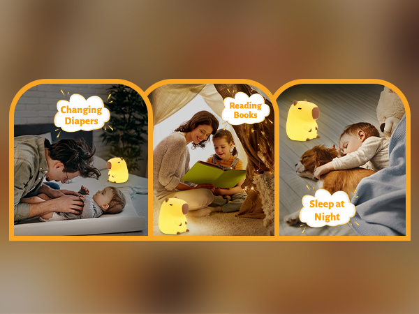 Capybara Silicone Lamp