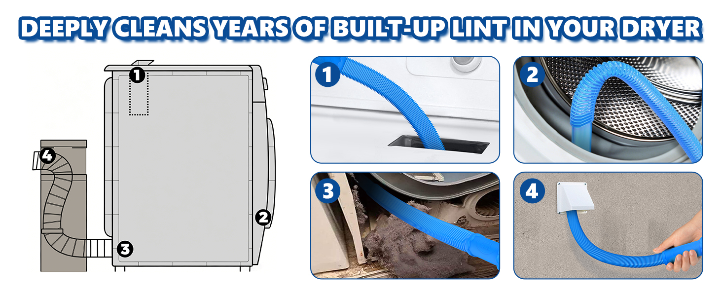 dryer vent cleaner kit