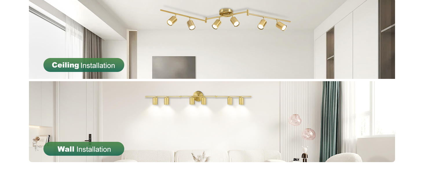 6 Ways Track Lighting Gold