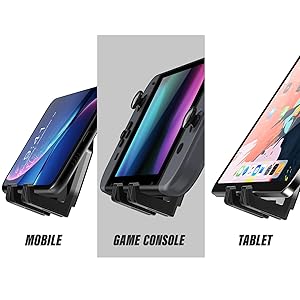 SUPCASE Portable Adjustable Desk Aluminum Mount Holder Dock for Cell Phone iPad Tablet Switch