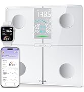 Ovutek Smart Body Fat Scale, High Accurate Digital Bathroom Scale with 14 Body Composition Metric...