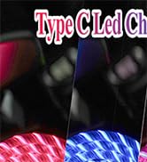 Led usb c charging cord