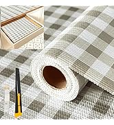 Niviy Shelf and Drawer Liner for Kitchen Cabinet, 12in x 10FT Waterproof Washable Thickened Shelf...