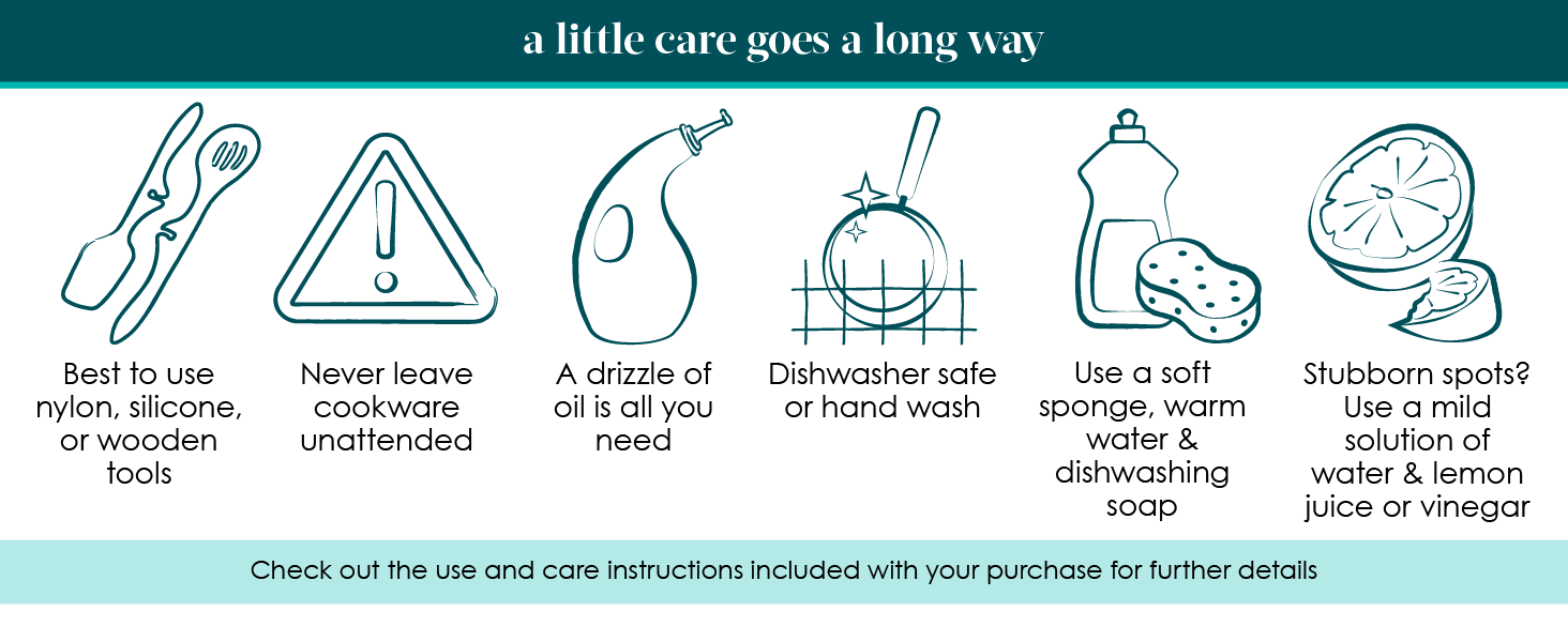 how to use ad care for your cookware