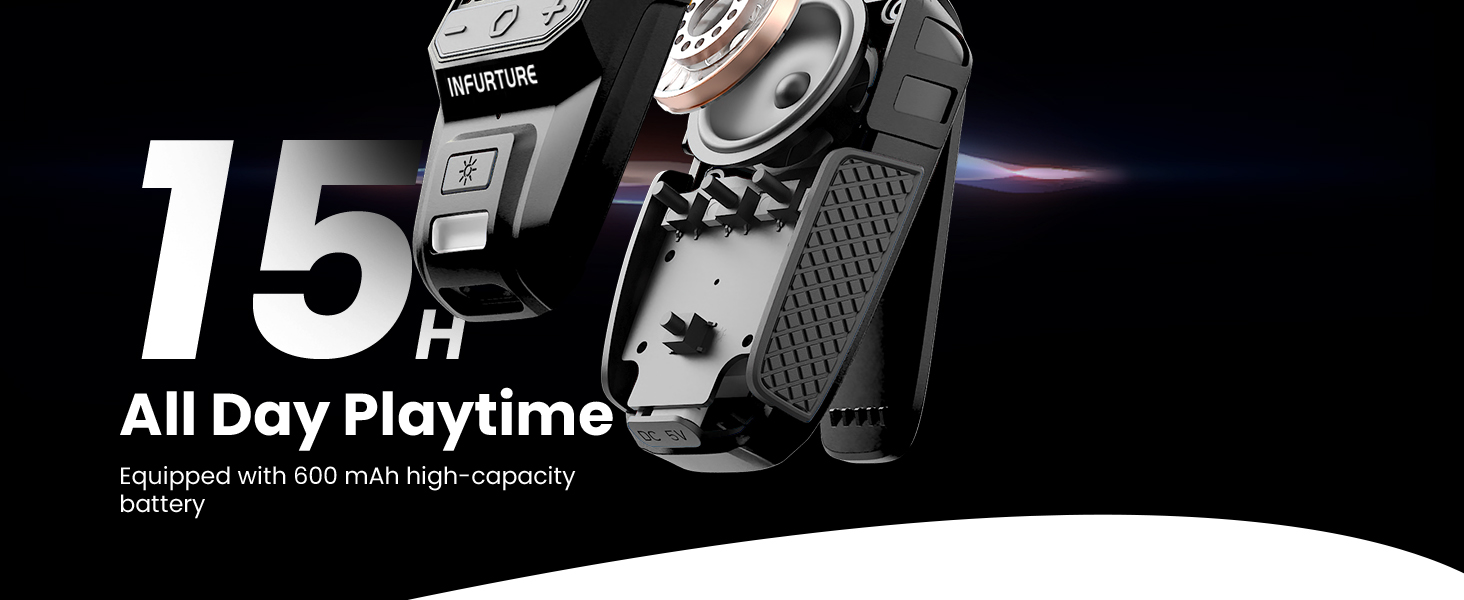 15H playtime bluetooth speaker