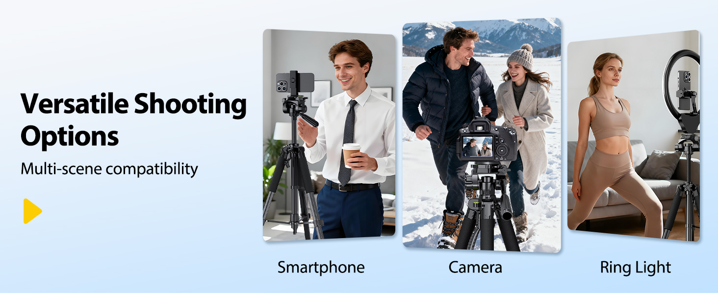 Versatile Shooting Options