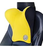 TKLoop Car Neck Pillow for Driving Seat, Soft Memory Foam Headrest Pillow with Adjustable Strap a...