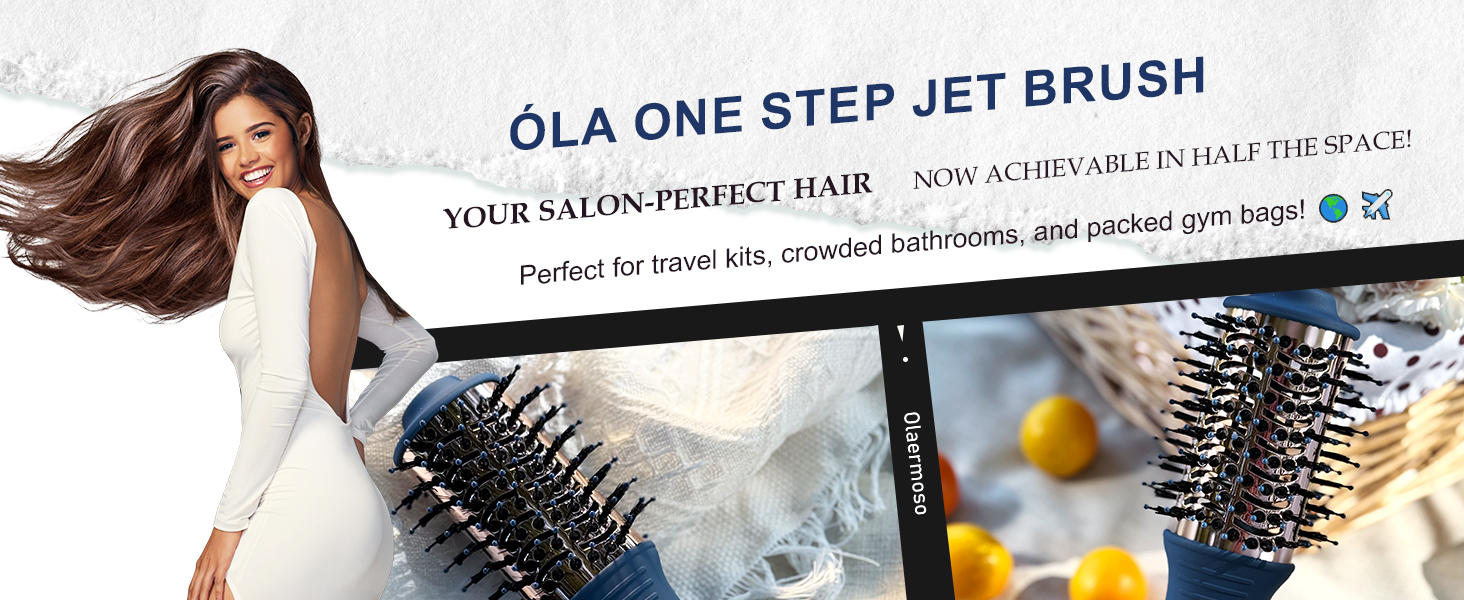 Olaermoso one step hair blow dryer brush
