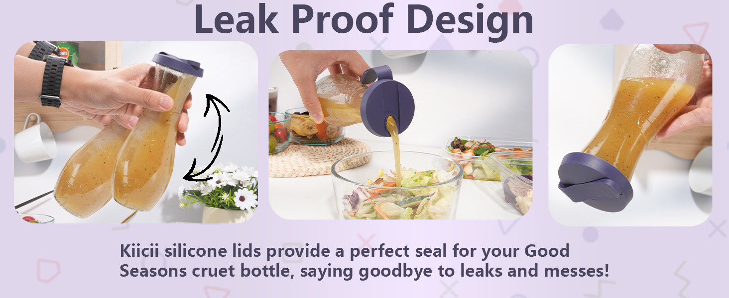 silicone lid for good season cruet bottle