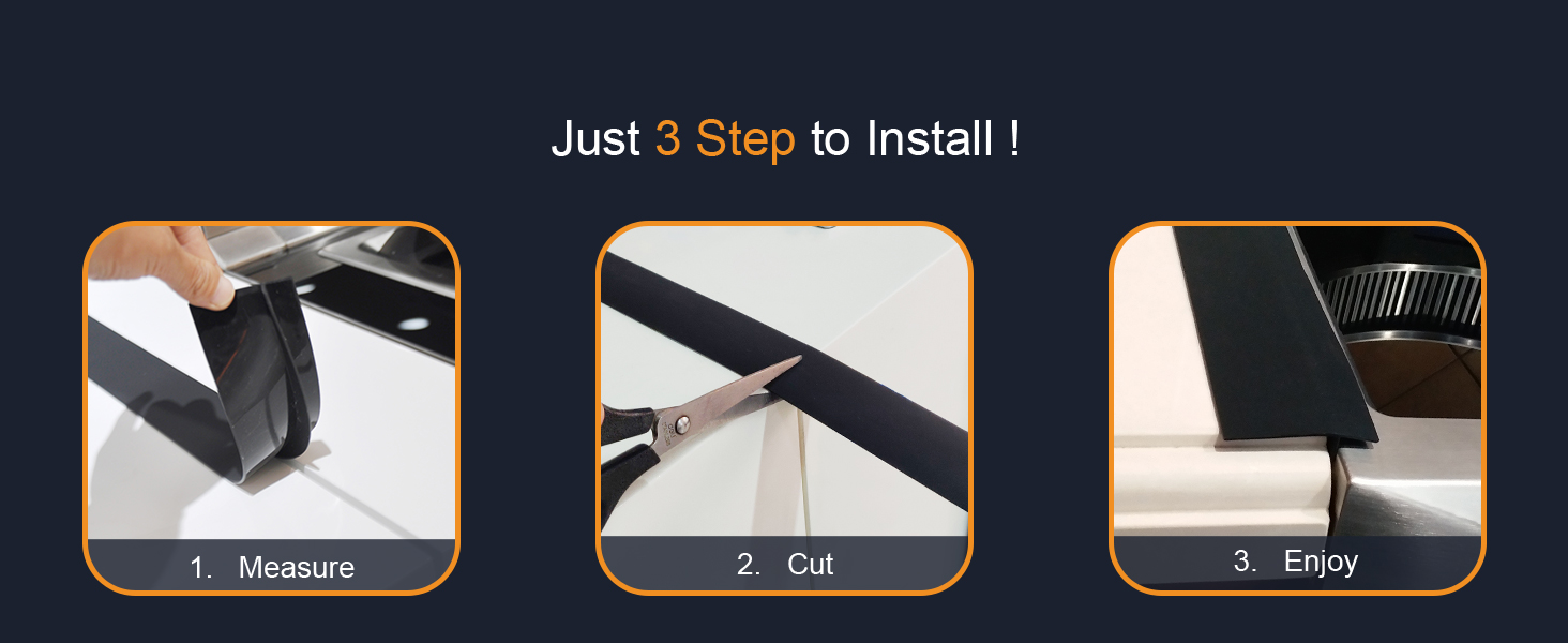 stove side gap covers