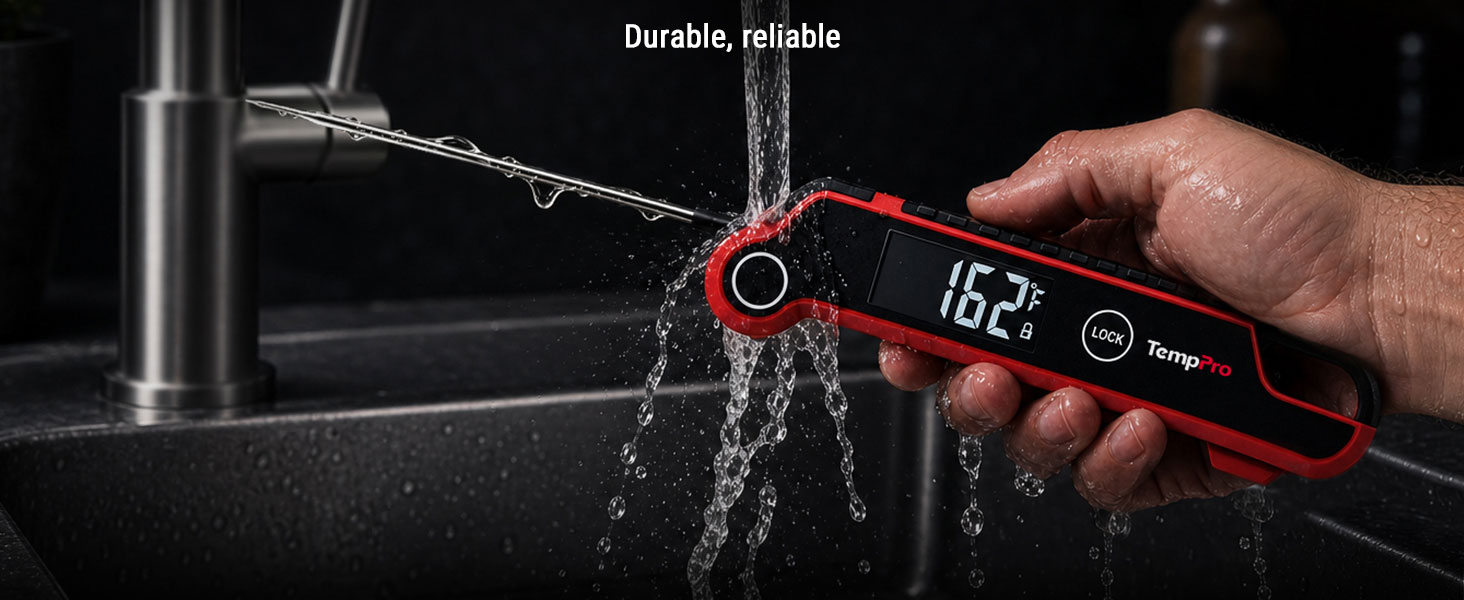 waterproof liquid thermometer