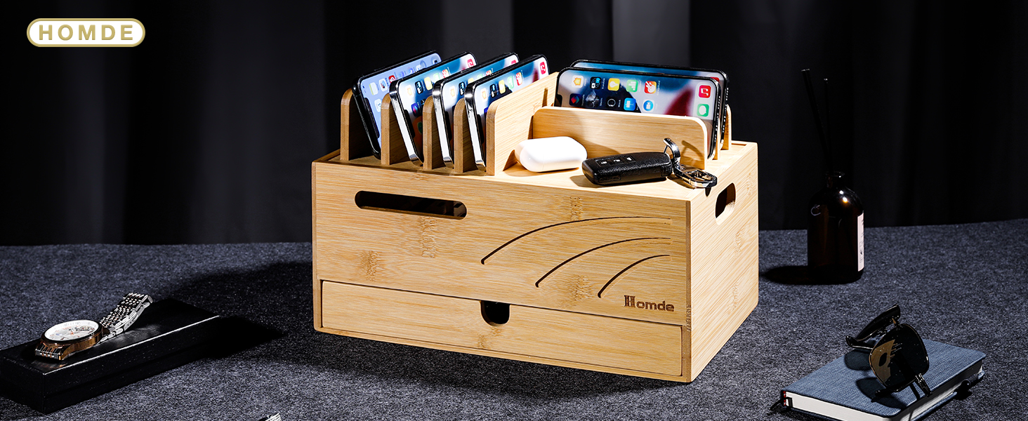 Bamboo Charging Station