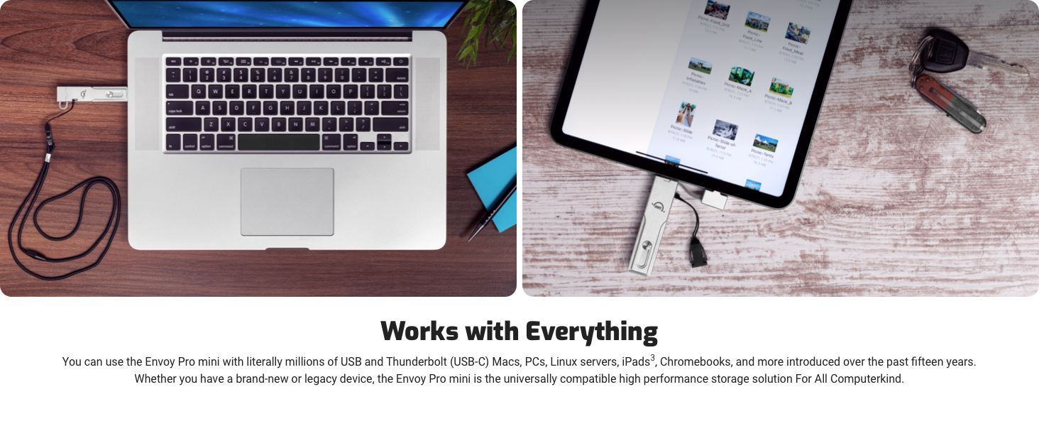 Envoy Pro Mini: works with everything