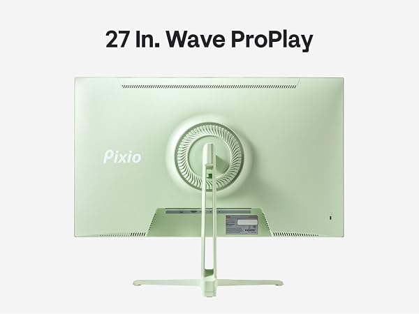 Pixio PX279 Wave Mint Green 27 inch 240Hz Refresh Rate FHD 1080p Resolution Fast IPS Panel 1ms GTG R...