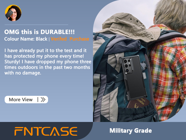 FNTCASE for Samsung Galaxy S24-Ultra Case