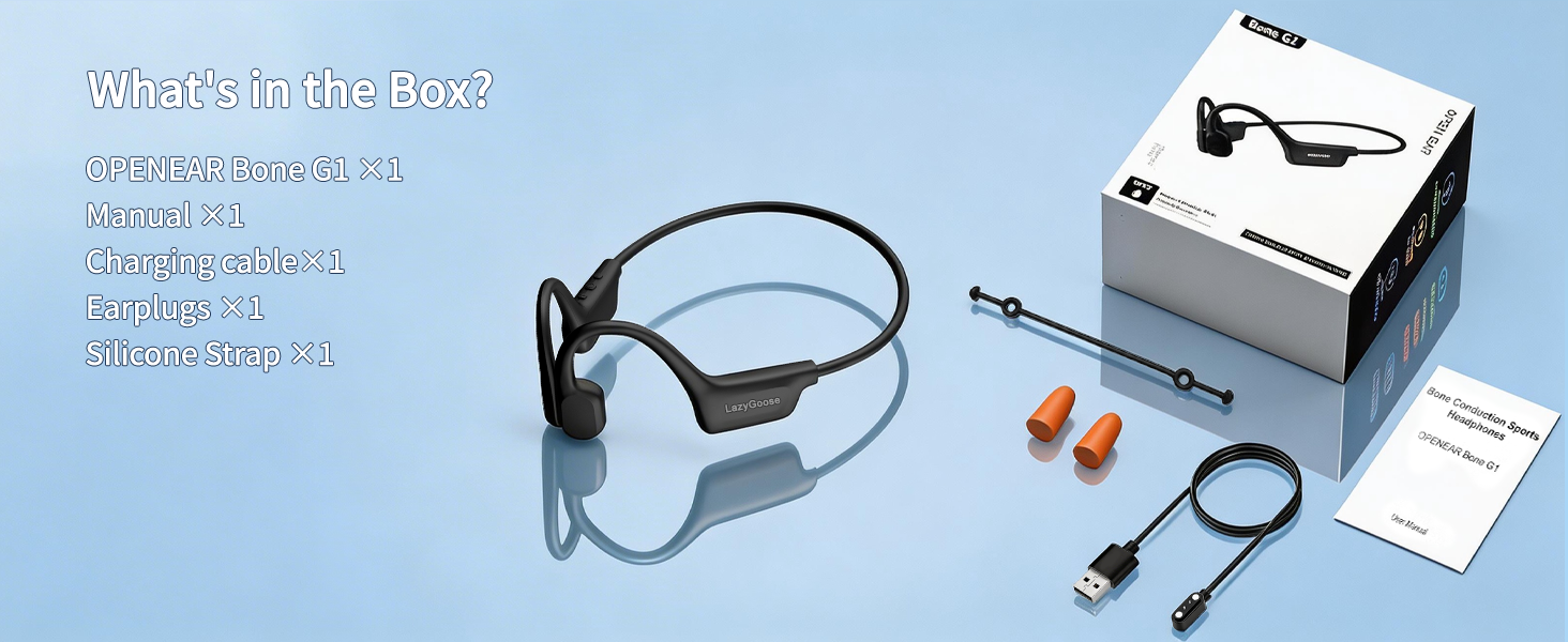 Open Ear Bone Conduction Headphones