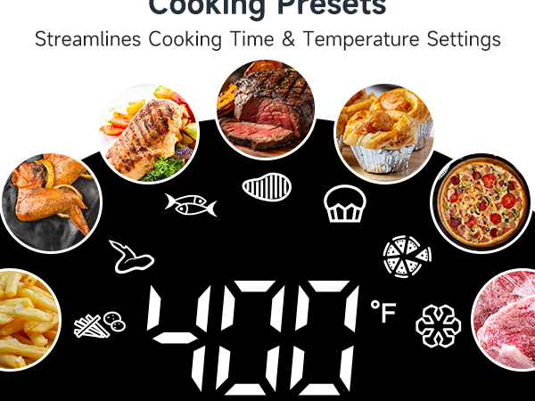 Offers 7 Convenient Cooking Presets