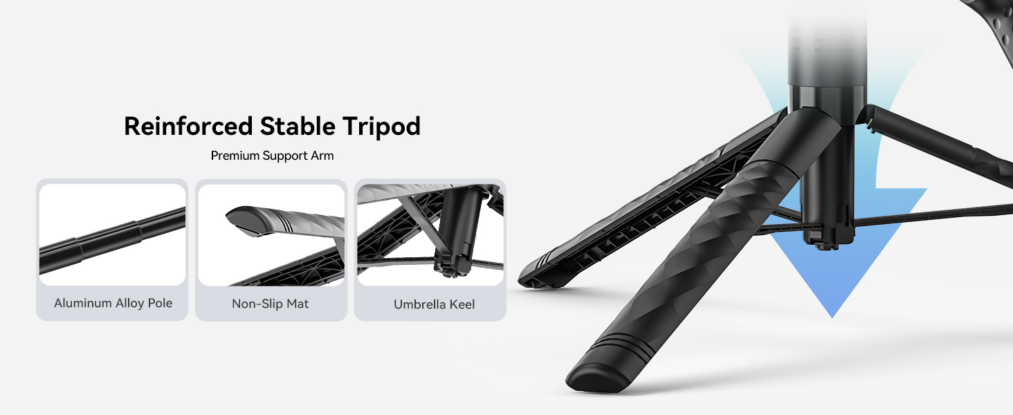 Reinforced Stable Tripod