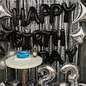 Happy Birthday Balloons Banners