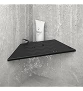 Bernkot 10'' Corner Foot Rest for Shaving Legs, Wall Mounted Foot Ledge for Bathroom Inside Showe...