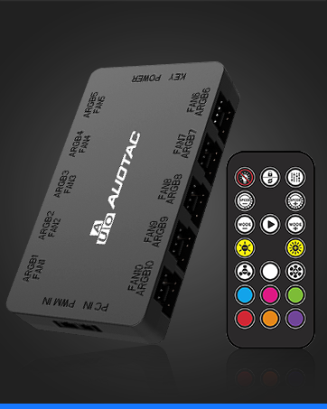ARGB PWM Fan Hub Controller