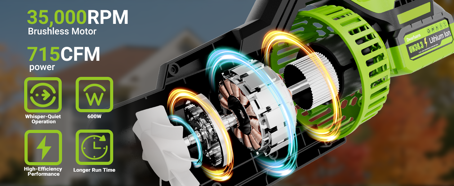 leaf blower cordless with battery and charger