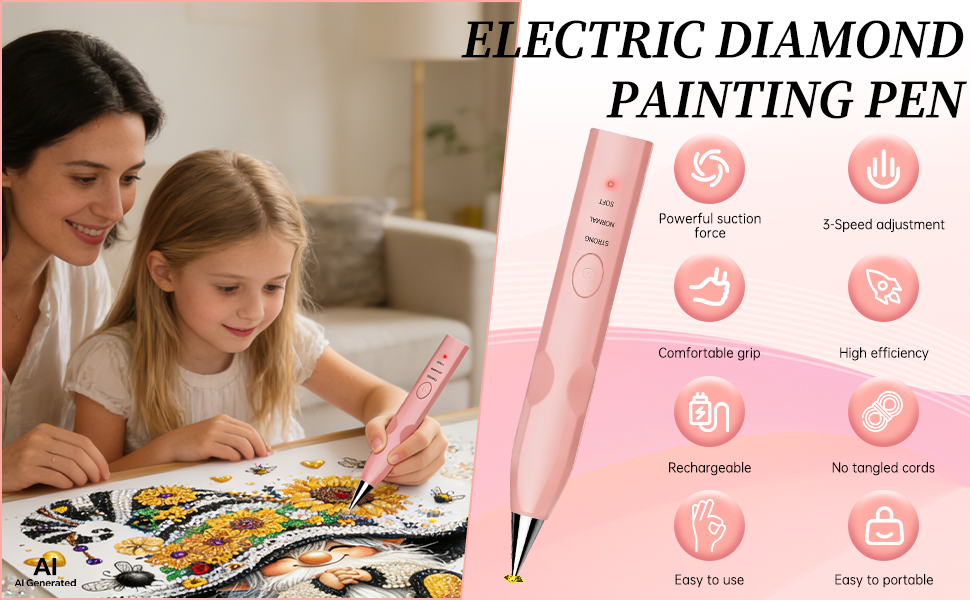 electric diamond painting pen